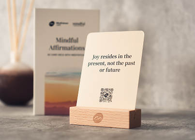 <p><strong>Mindful Affirmation Cards</strong>: 52 cards to sharpen your focus, return to the present moment, and remember what matters most</p>