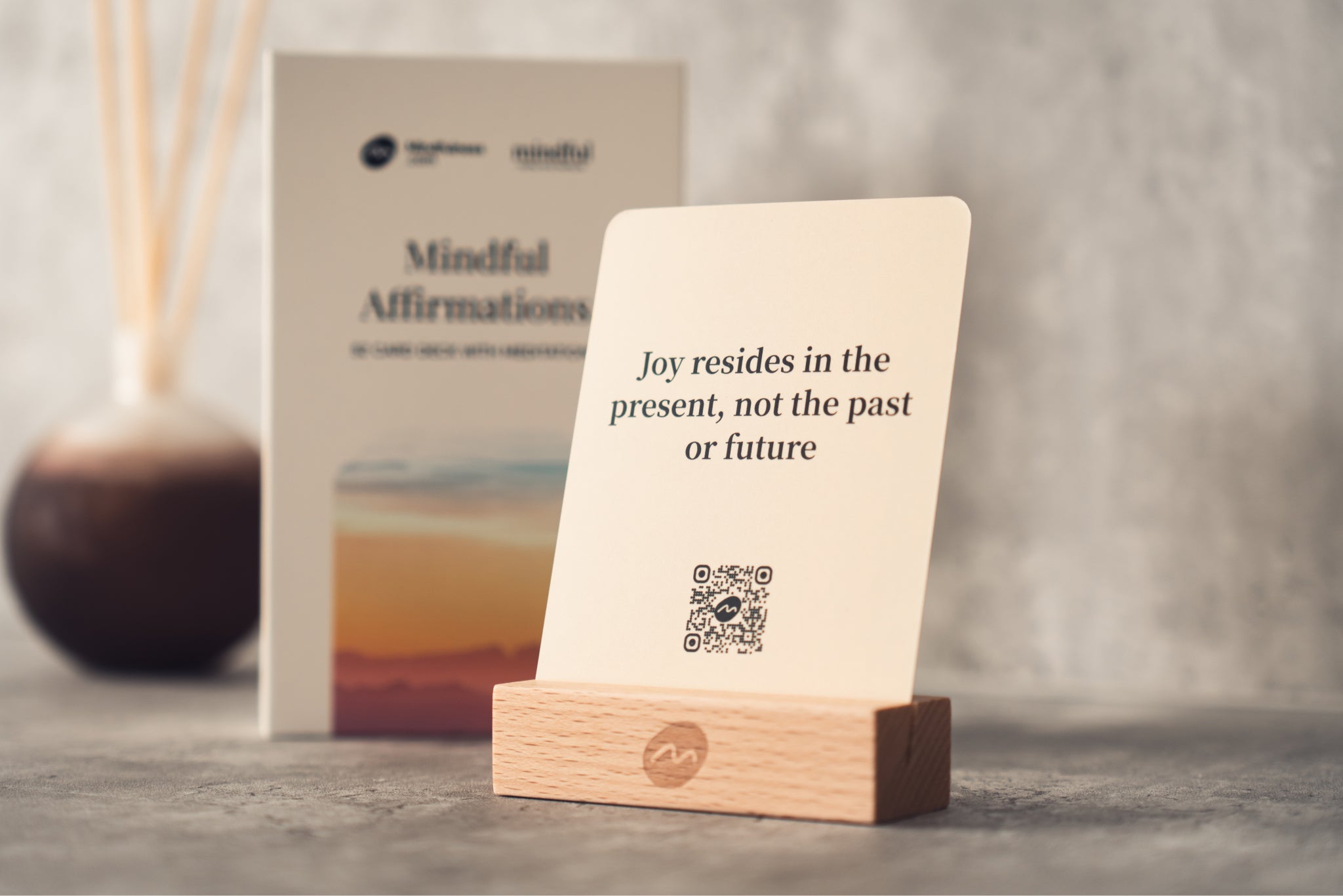 Themes including presence, compassion, grounding